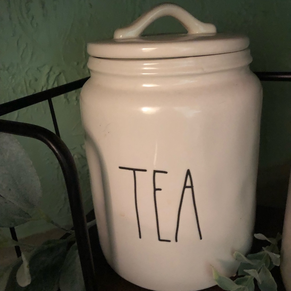 Rae Dunn Tea Canister